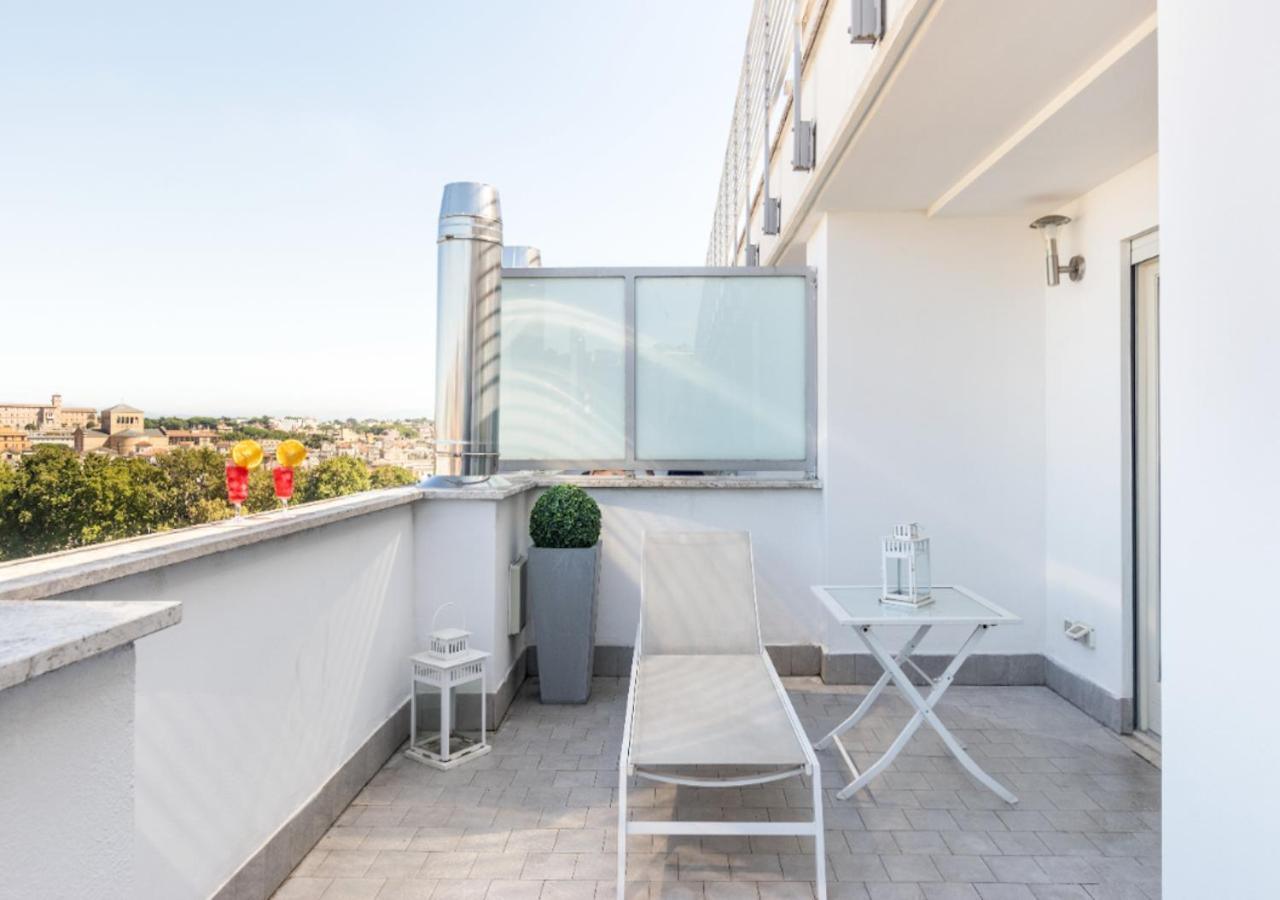 Terrace With Tiber View - Trastevere Roma Exterior foto